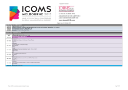 here - ICOMS 2015