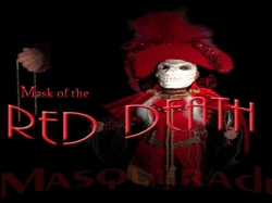 Prince Prospero retreats to his abbey in an attempt to