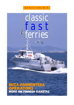 Classic Fast Ferries