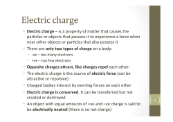 Electric charge