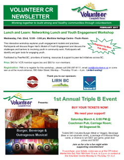 February 2017 - Volunteer Campbell River
