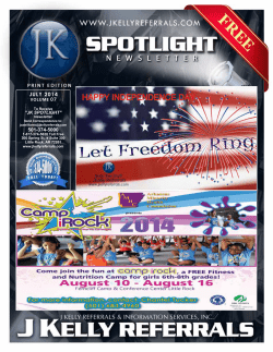 mar - may jkelly newsletter