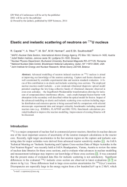 Elastic and inelastic scattering of neutrons on 238U