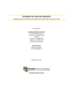 colorado oil and gas industry - Common Sense Policy Roundtable