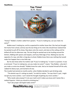 Tea Time - anntapia