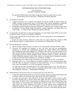 Hyman Paris Niger-Congo HO2 - Llacan