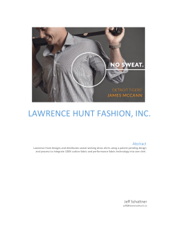 lawrence hunt fashion, inc.