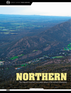 The majestic mountains and deep valleys of the