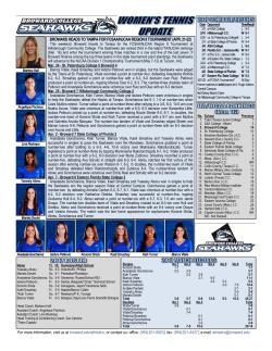 Broward heads to Tampa for FCSAA/NJCAA
