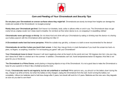 Chromebook Care - Red Clay School District