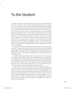 American Government in Black and White: Diversity and Democracy