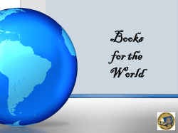 Books for the World