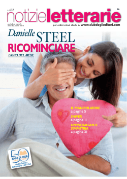 Catalogo Notizie Letterarie n. 637 Aprile 2010