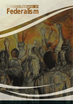 Features on Federalism