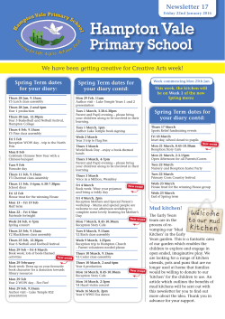HVPS17_22_Jan_16 - Hampton Vale Primary School