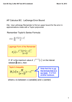 Calc BC Day 2 after 9B Test 2013.notebook