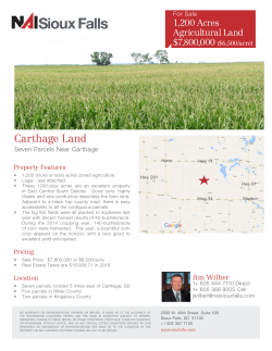 Carthage Land - NAI Sioux Falls