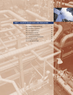 part i. country-based data and indicators