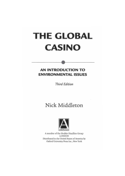THE GLOBAL CASINO