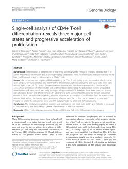 Single-cell analysis of CD4+ T-cell differentiation reveals three