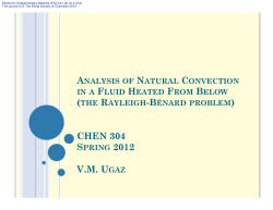 convection lecture.pptx - Royal Society of Chemistry