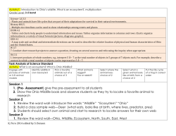 Session 1 1. (Pre- Assessment) give the pre-assessment to