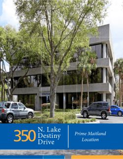 N. Lake Destiny Drive