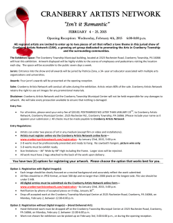 Cranberry Artists Network