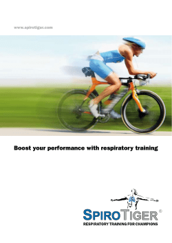 Boost your performance with respiratory training