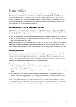 liquefaction