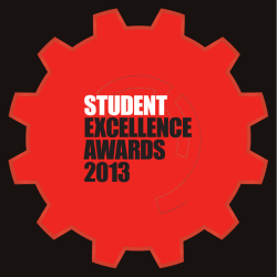 student excellence awards 2013