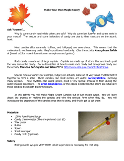 Make Your Own Maple Candy Ask Yourself&hellip; Why is some candy