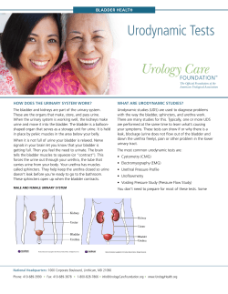 Urodynamic Tests - Urology Care Foundation