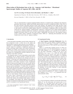 Observation of Hydronium Ions at the Air