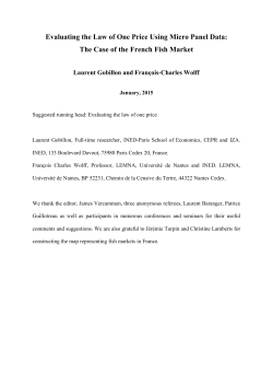 Evaluating the Law of One Price Using Micro