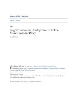Targeted Economic Development