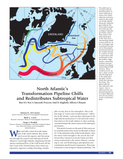 North Atlantic`s Transformation Pipeline Chills and Redistributes