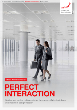 Zehnder RHC Overview