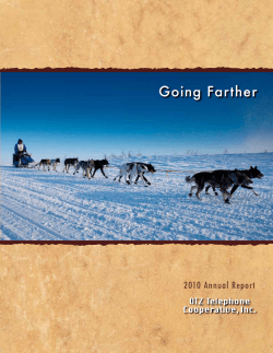 Going Farther - OTZ Telephone Cooperative, Inc
