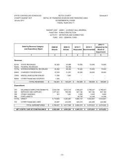 Adopted Budget 10-11
