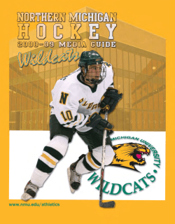 Meet the Wildcats - Northern Michigan University