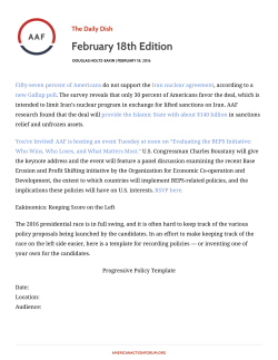 February 18th Edition - The American Action Forum