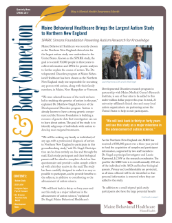 Maine Behavioral Healthcare Brings the Largest