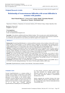 Print this article - International Journal of Contemporary Pediatrics