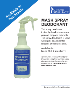 mask spray deodorant
