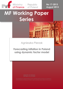 MF Working Paper Series