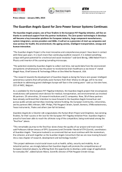 The Guardian Angels Quest for Zero Power Sensor Systems