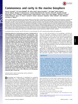 Ellingsen Commonness PNAS 2014_withSI