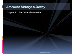 American History: A Survey