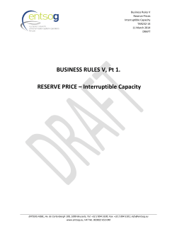 SJWS 3_Business Rules 5_Reserve Prices Pt 1